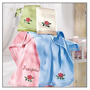 Badetücher - Handtuch - Rose - romantisch Badetücher - Handtuch - Rose - romantisch